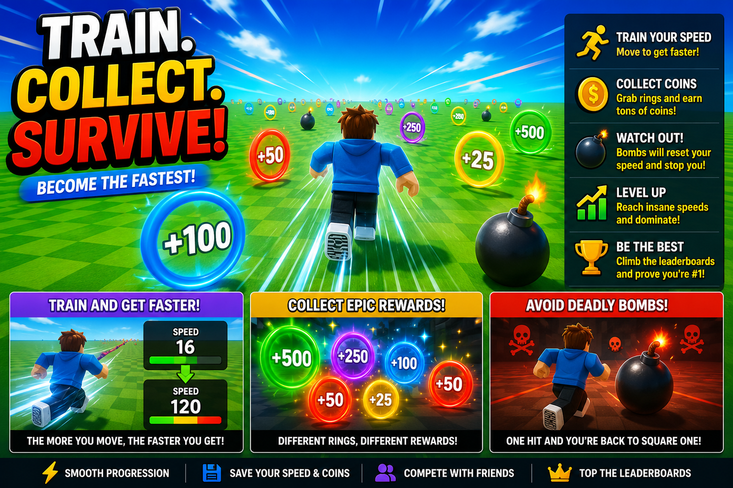 Speed Simulator Kit – Roblox Template