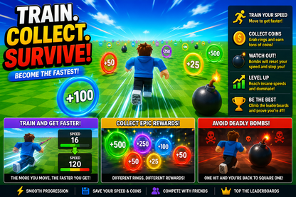 Speed Simulator Kit – Roblox Template